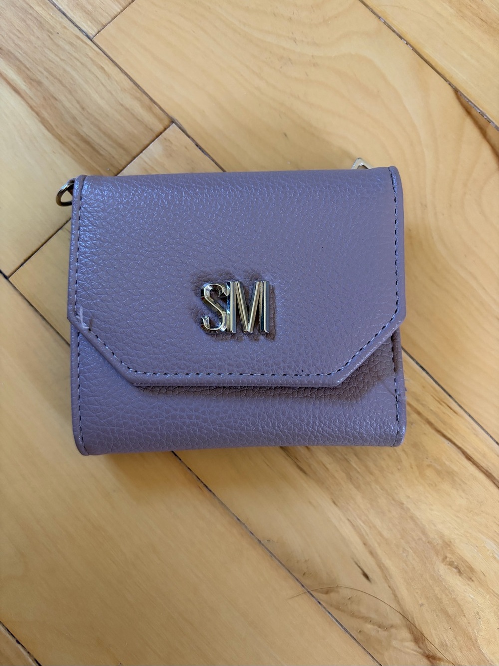 Purple Mini Leather Wallet- Steve Madden